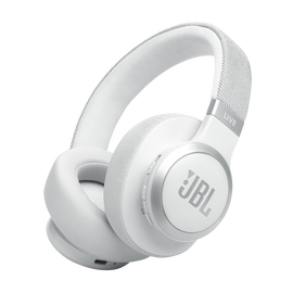 JBL Live 770NC - White - Wireless Over-Ear Headphones with True Adaptive Noise Cancelling - Hero